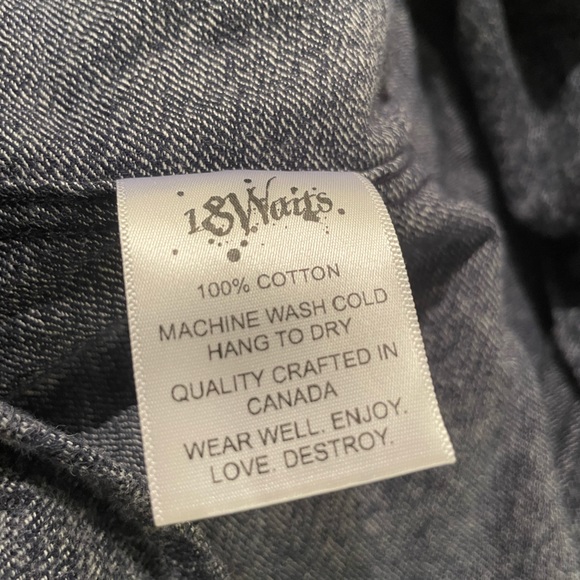 18 Waits Mens Button Up Shirt - Large - Picture 6 of 6